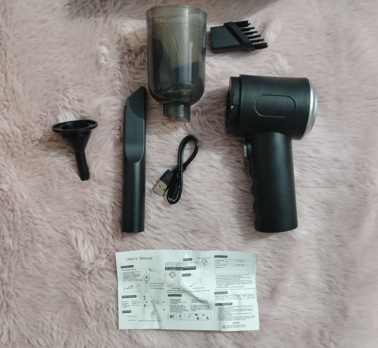 3 In 1 Rechargeable Portable Vacuum Cleaner