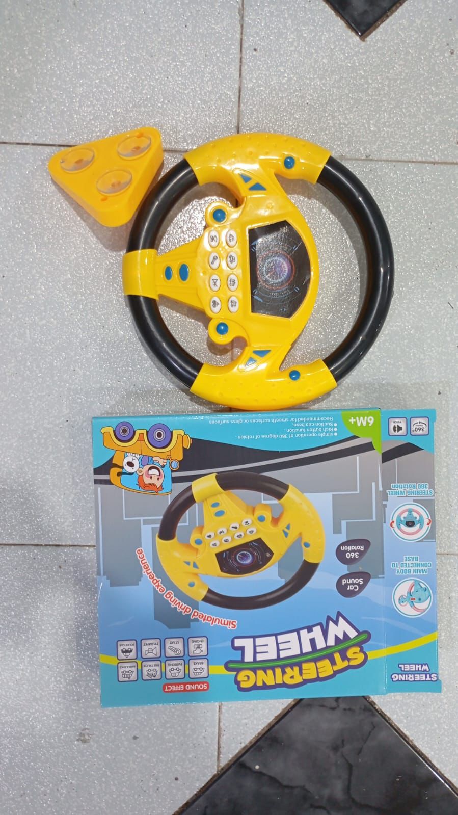 Baby Car Steering Toy
