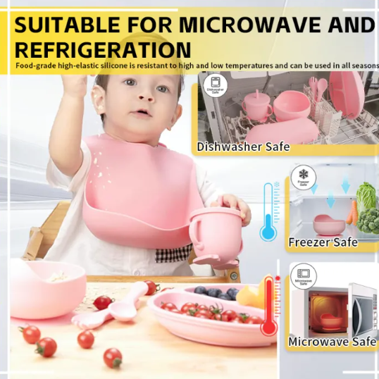 8pcs Baby Feeding set