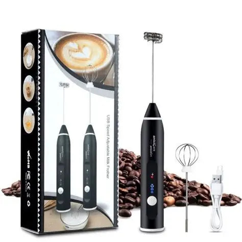Rechargeable Milk Frother – 3 Speed