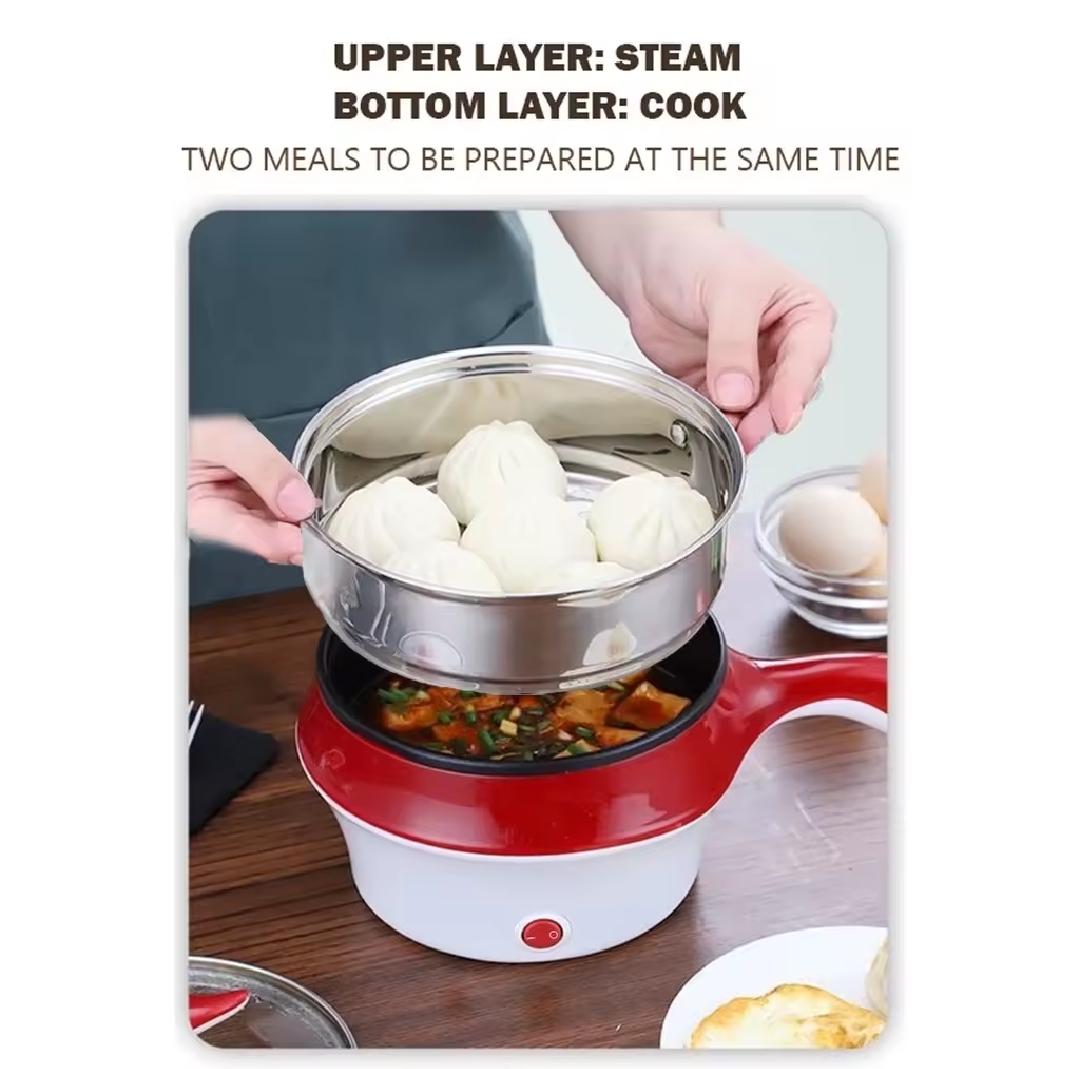 Electric Nonstic Multi Cooker With Steamer 3 Pin Plug