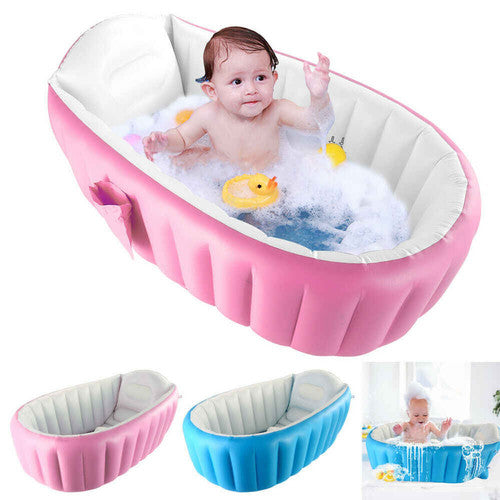 Inflatable Baby Bath Tub with Air Pump