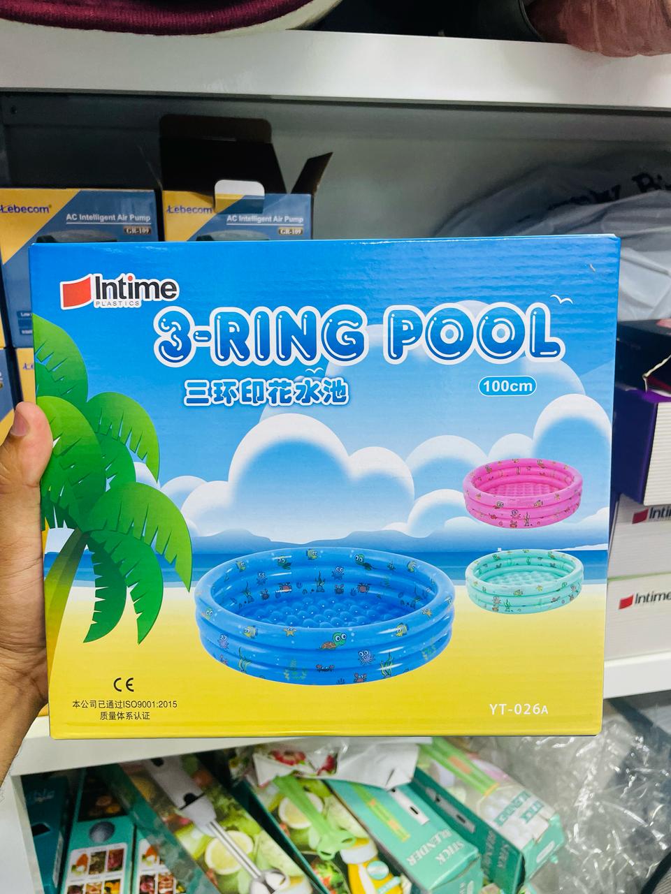 Inflatable Baby Pool (3-Ring Design)