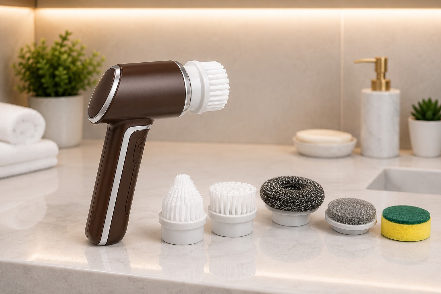 5-in-1 Electric Cleaning Brush Set